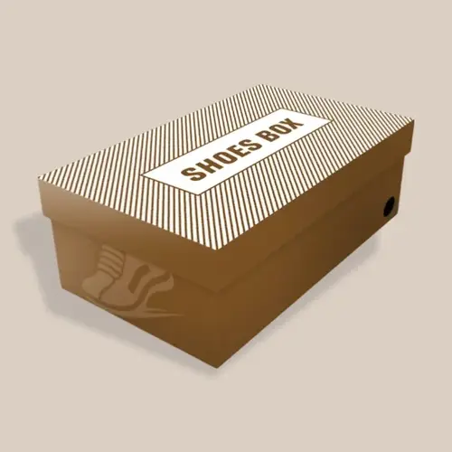 Cardboard Shoe Box