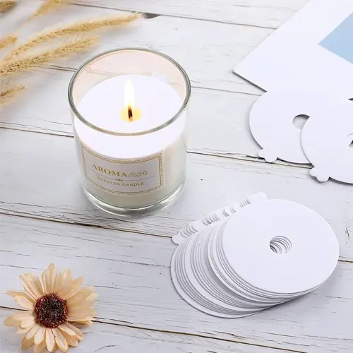 Paper Candle Lids