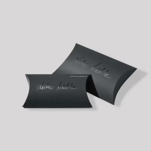 Black Pillow Box