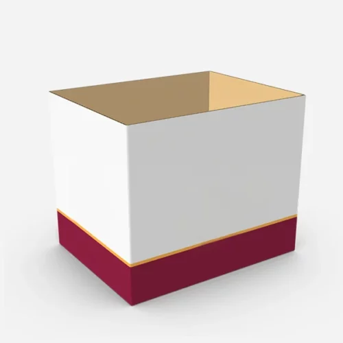 Personalized Half Slotted Container