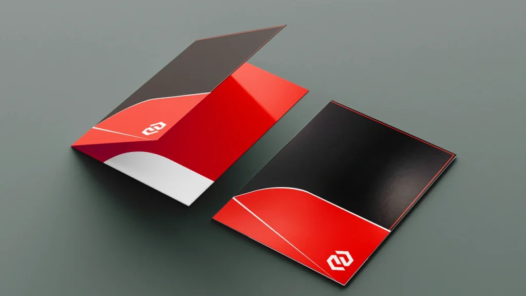 luxury presentation folders